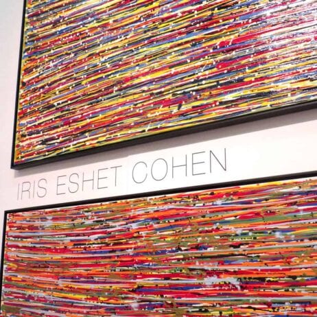 ציורים בגלריה בארה"ב איריס עשת כהן Colors of life