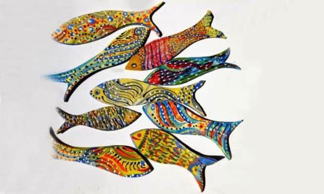 איריס עשת כהן אמנית גלריית הסטודיו גלריית דגים מקרמיקה