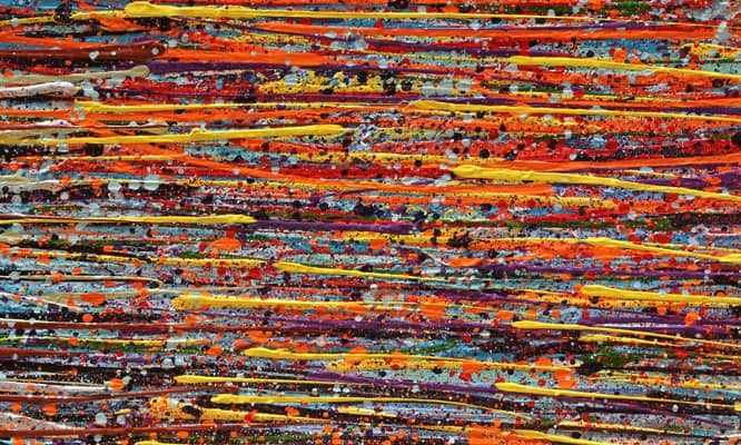 איריס עשת כהן אמנית גלריית הסטודיו ציורים סדרת Colors of life